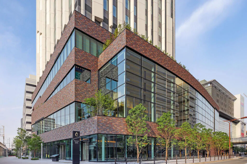 Centara Grand Hotel Osaka modern luxury hotel exterior in Namba