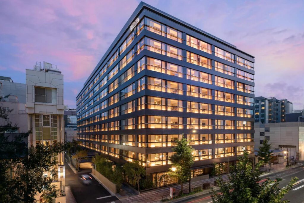 Hilton Kyoto hotel modern exterior building