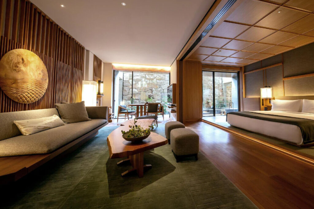 HOTEL THE MITSUI Kyoto room modern Japanese luxury interior