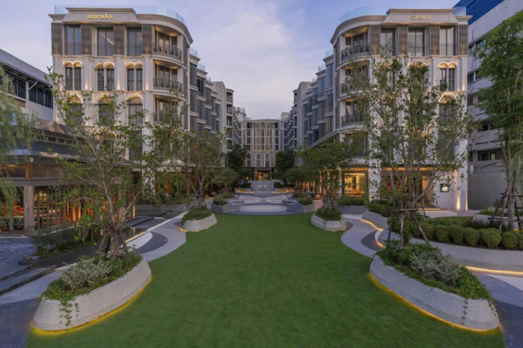 The Salil Hotel Riverside Bangkok boutique hotel exterior