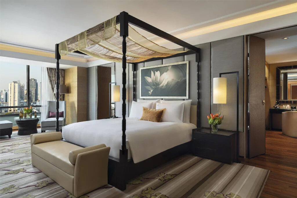 Conrad Bangkok room spacious modern business hotel interior