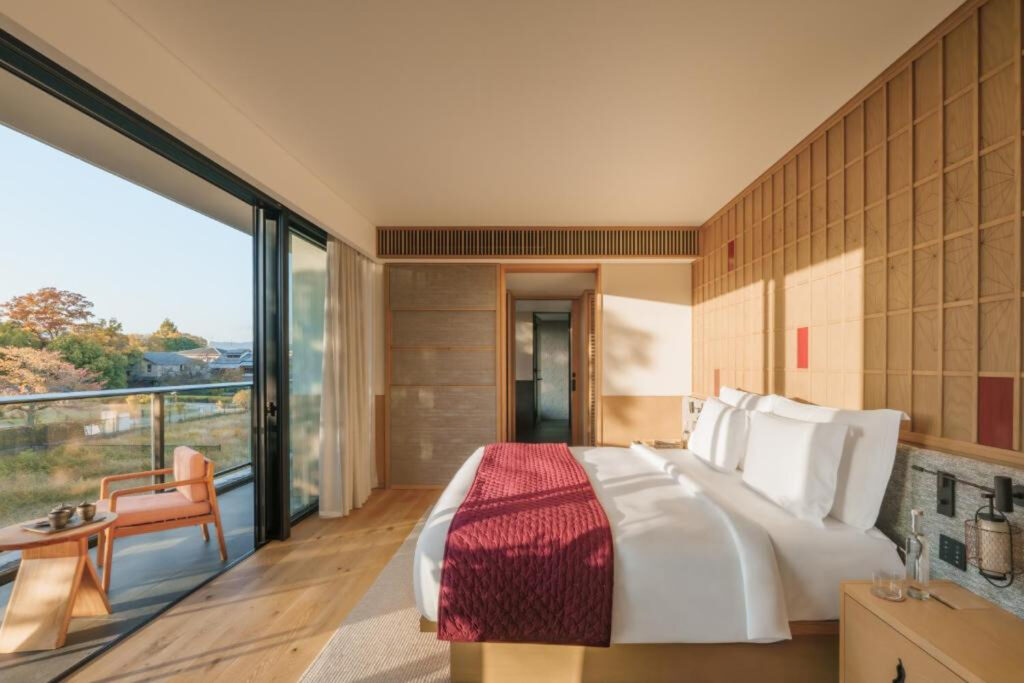 Six Senses Kyoto room interior with modern Japanese design