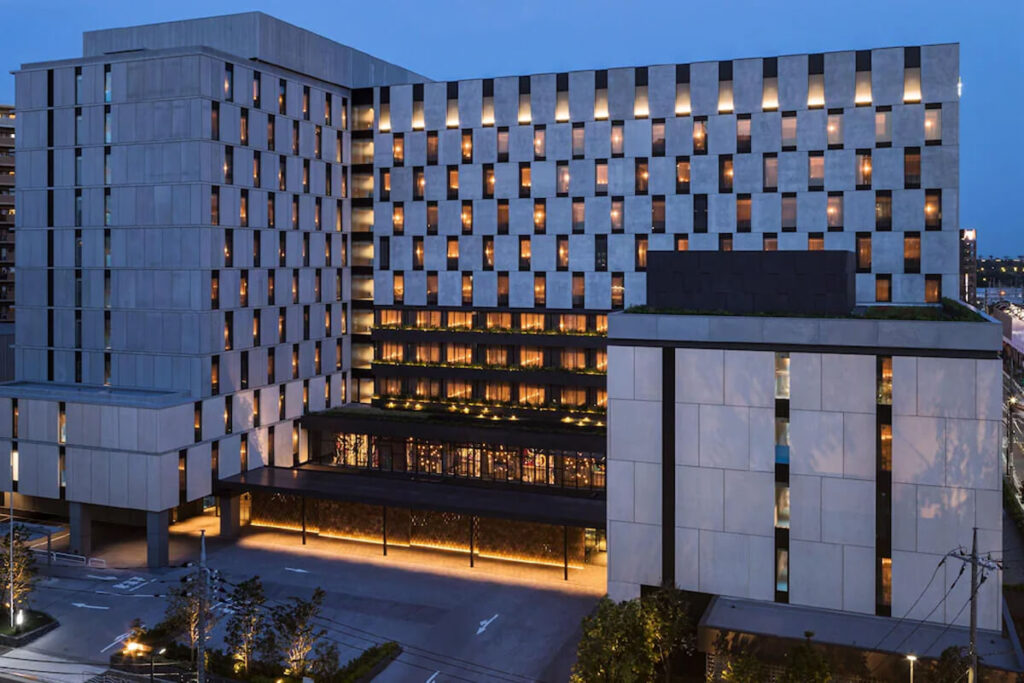 Tokyo Bay Shiomi Prince Hotel exterior modern hotel near Tokyo Bay